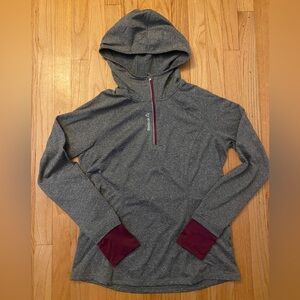 Reebok Quarter Zip with Hood, Women’s Size L